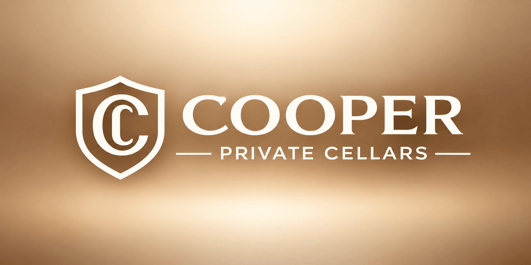 Logo of Cooper Private Cellars featuring a shield and stylized letter C