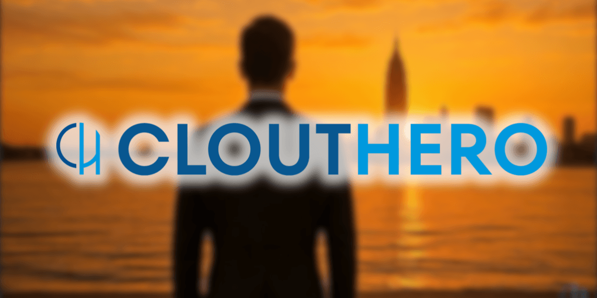 Silhouette of a person in a suit against a sunset skyline featuring the Empire State Building